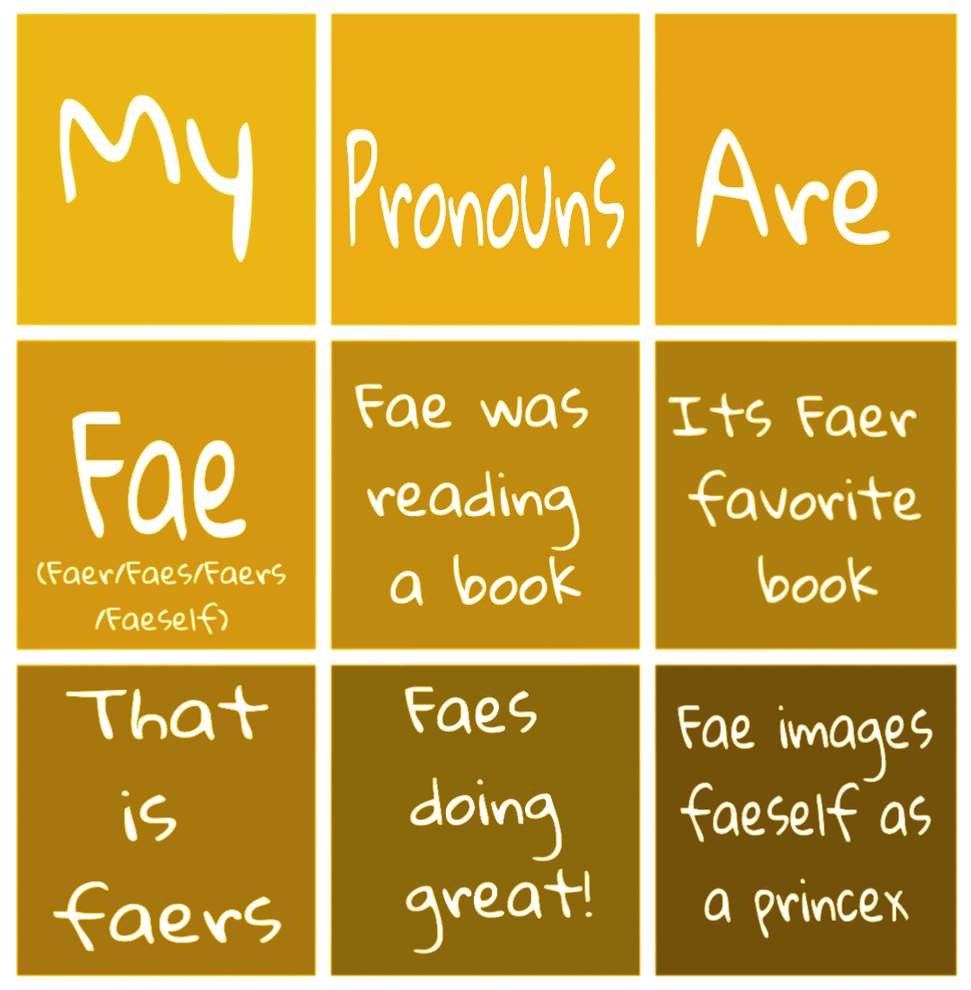 fae faer pronouns