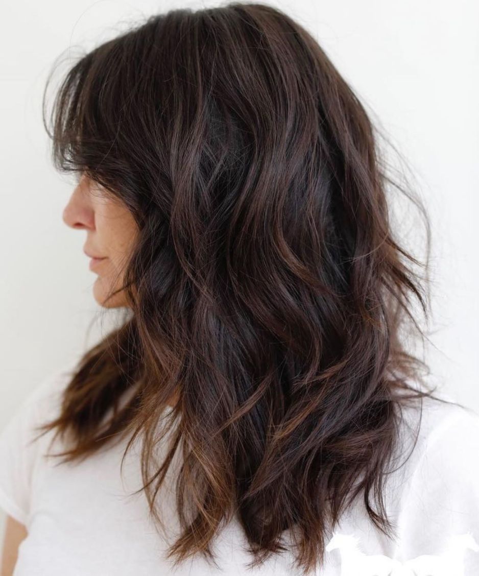 layers for thick long hair
