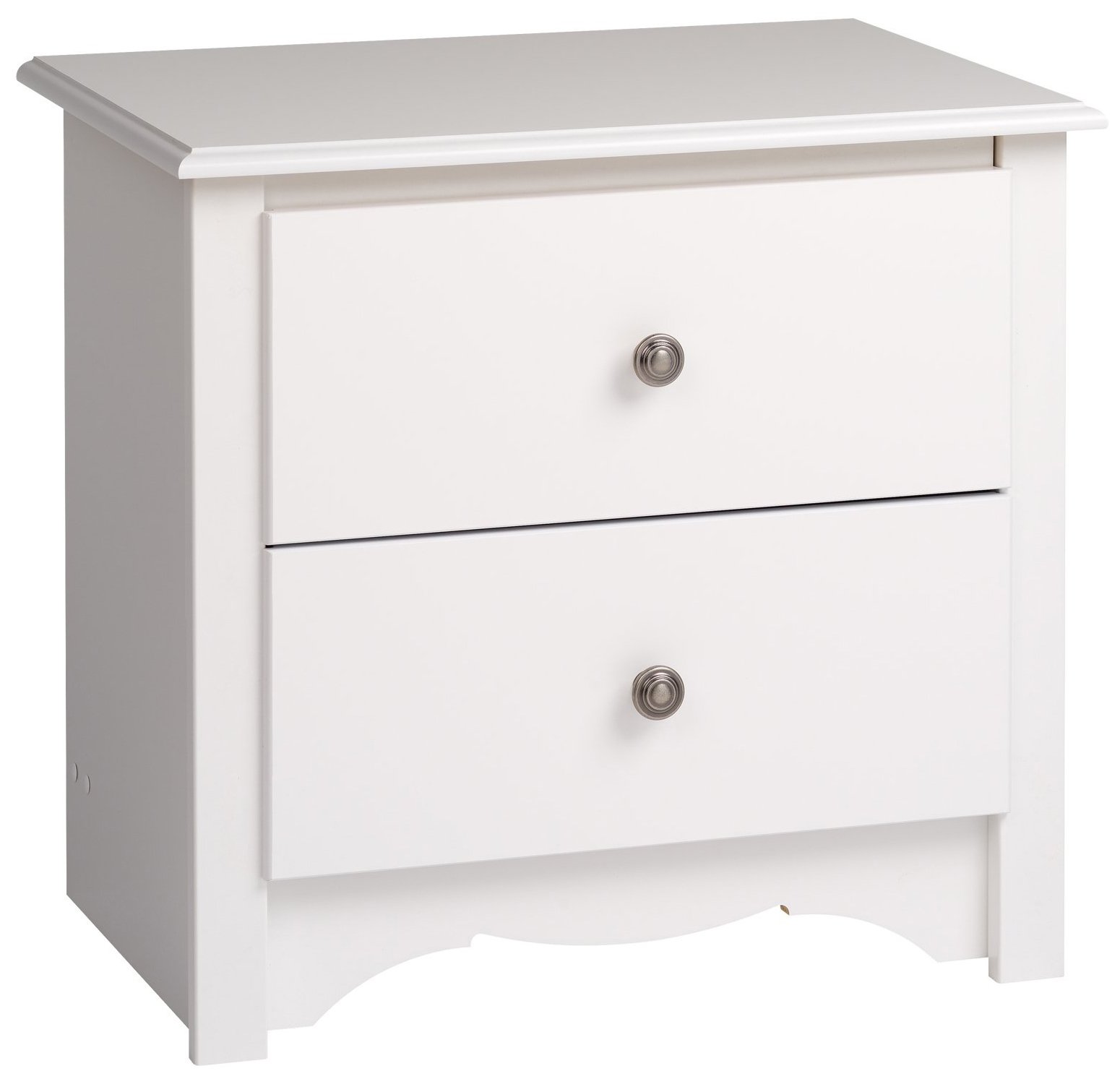 white bedside table canada