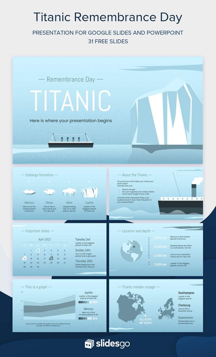 titanic powerpoint template