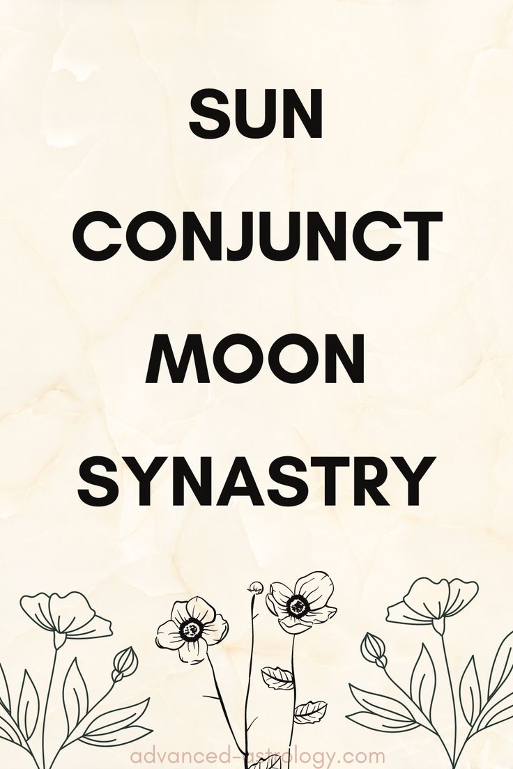 sun moon conjunct synastry