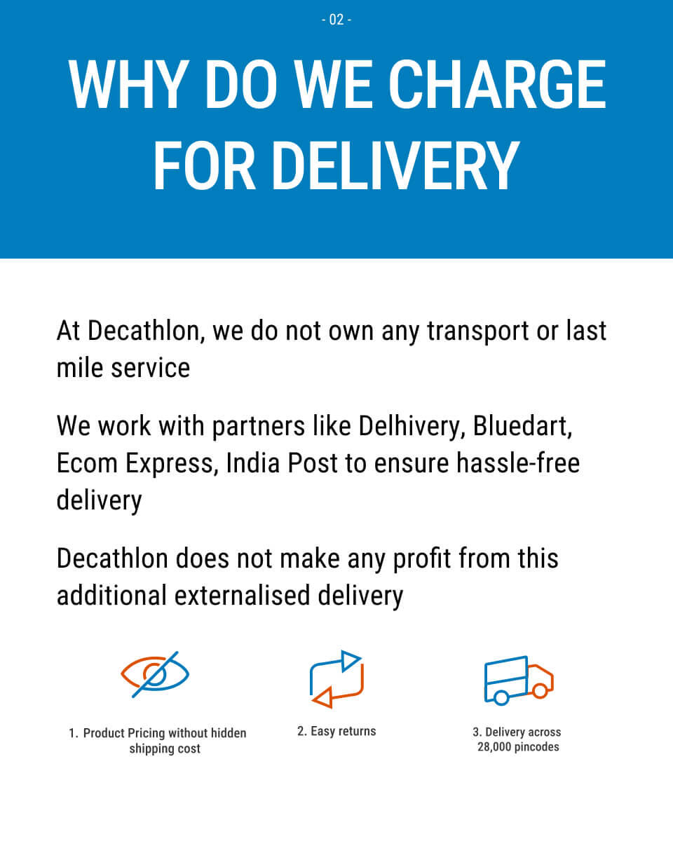 cash on delivery on decathlon