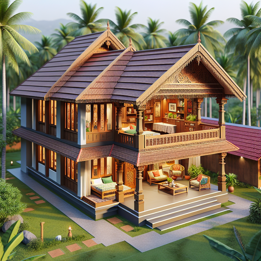kerala traditional house plans with photos