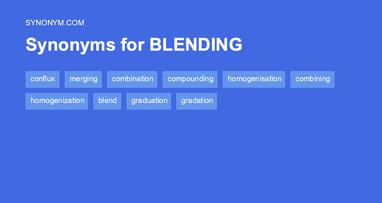 blend synonym