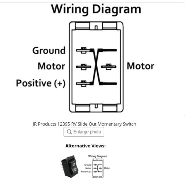 rv slide out switch wiring diagram