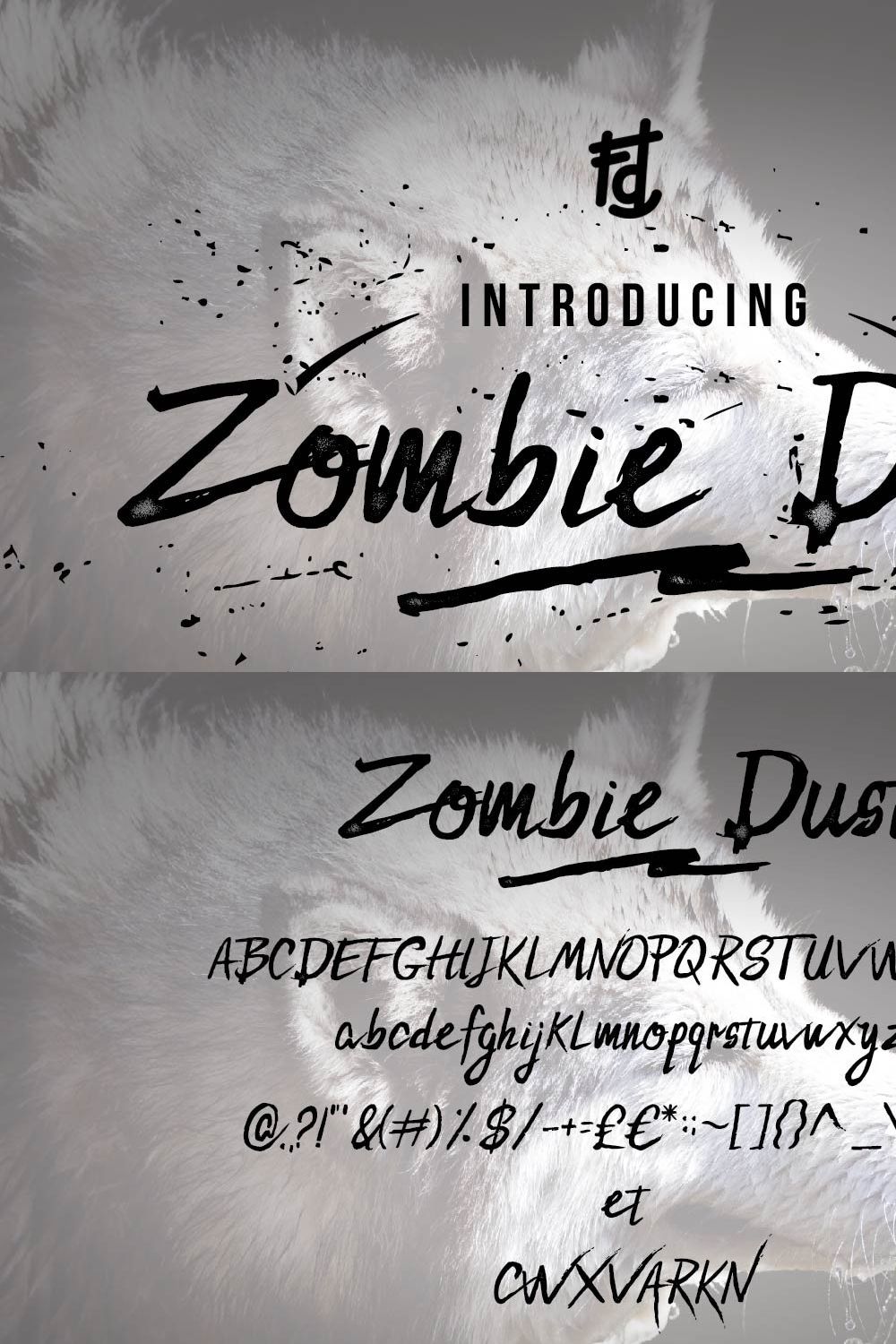 zombie dust font