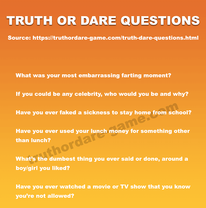 dirty truth or dare generator