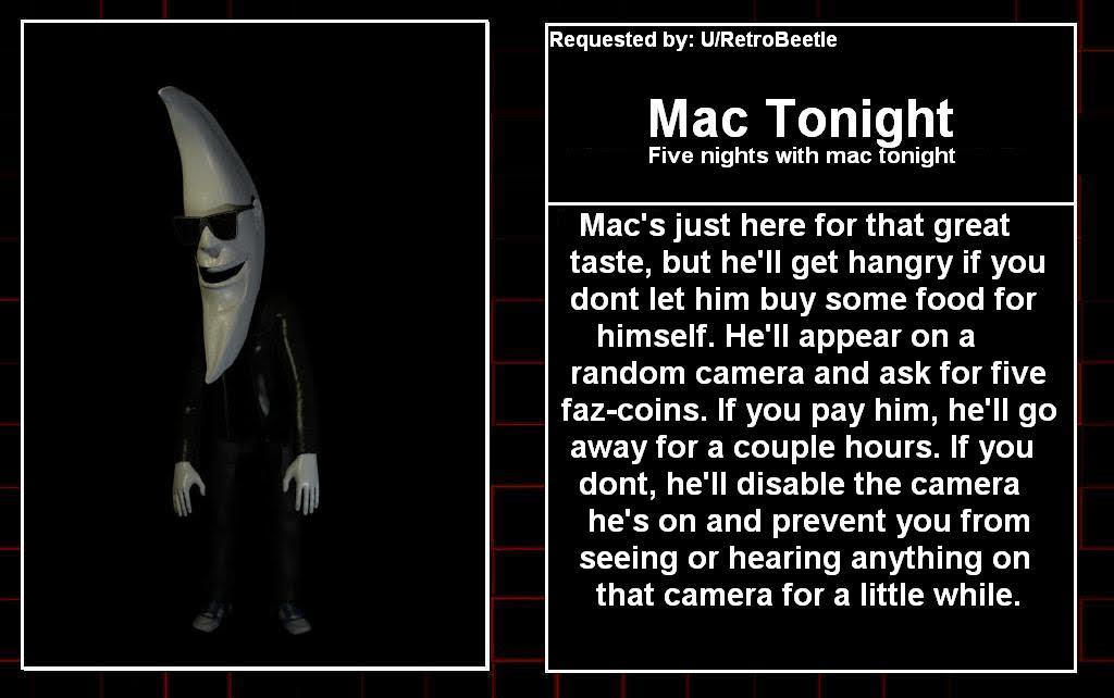 mac tonight meme