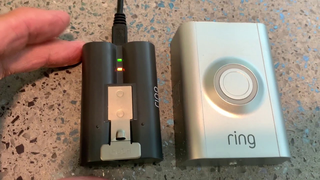 ring video doorbell battery replacement