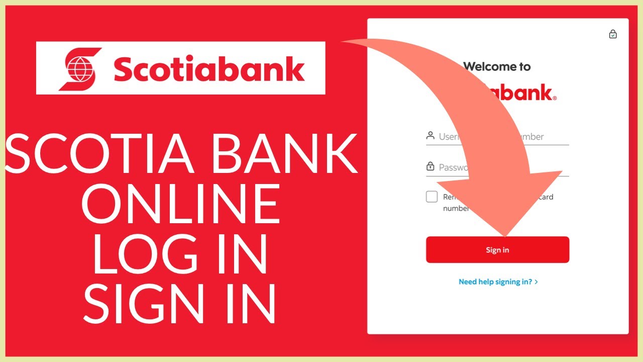 scotiabank online sign in