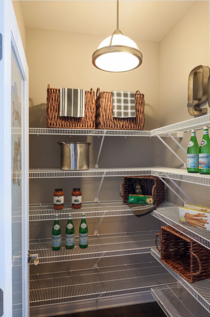 white wire racks for closets