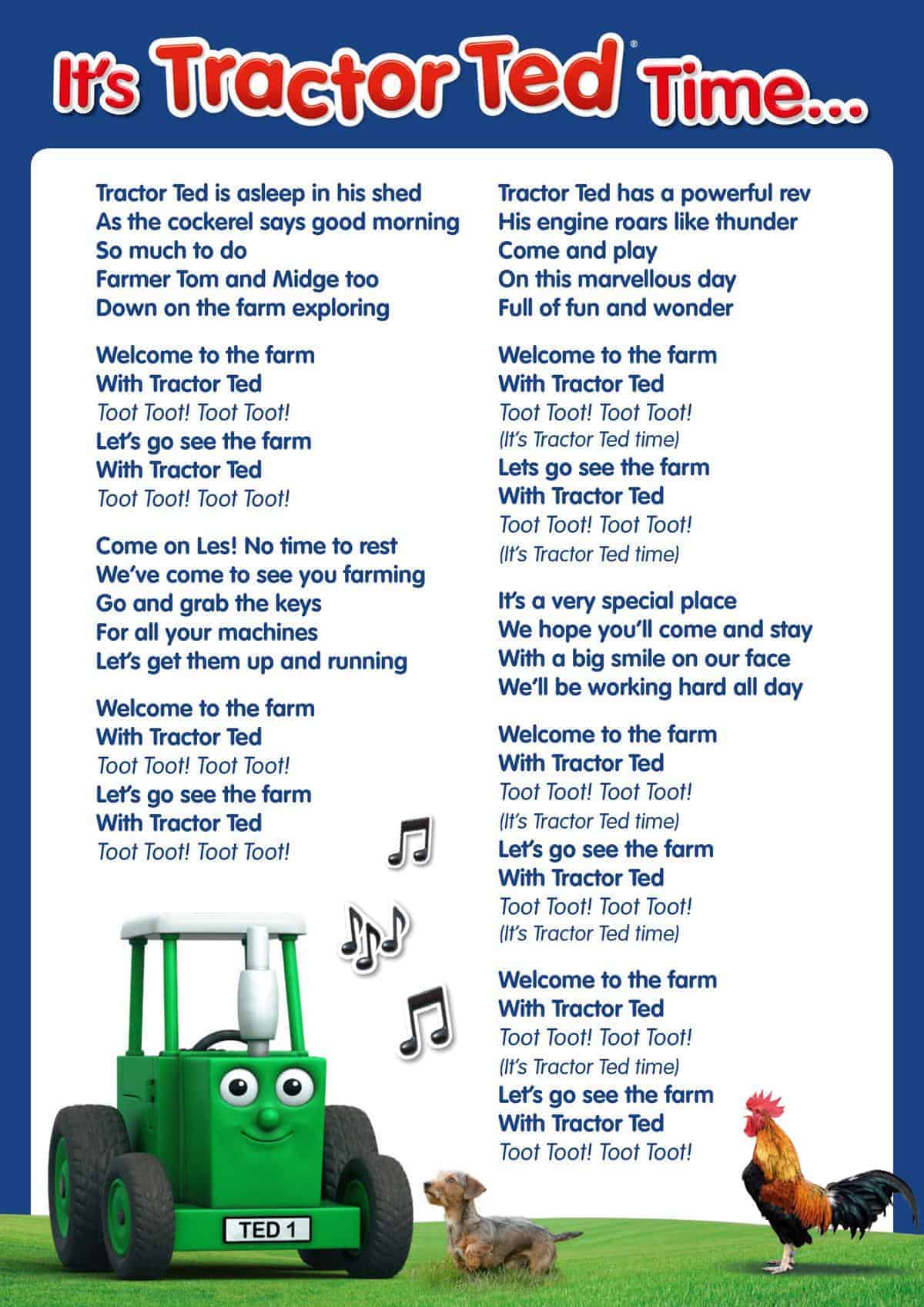 tractor songs for kids