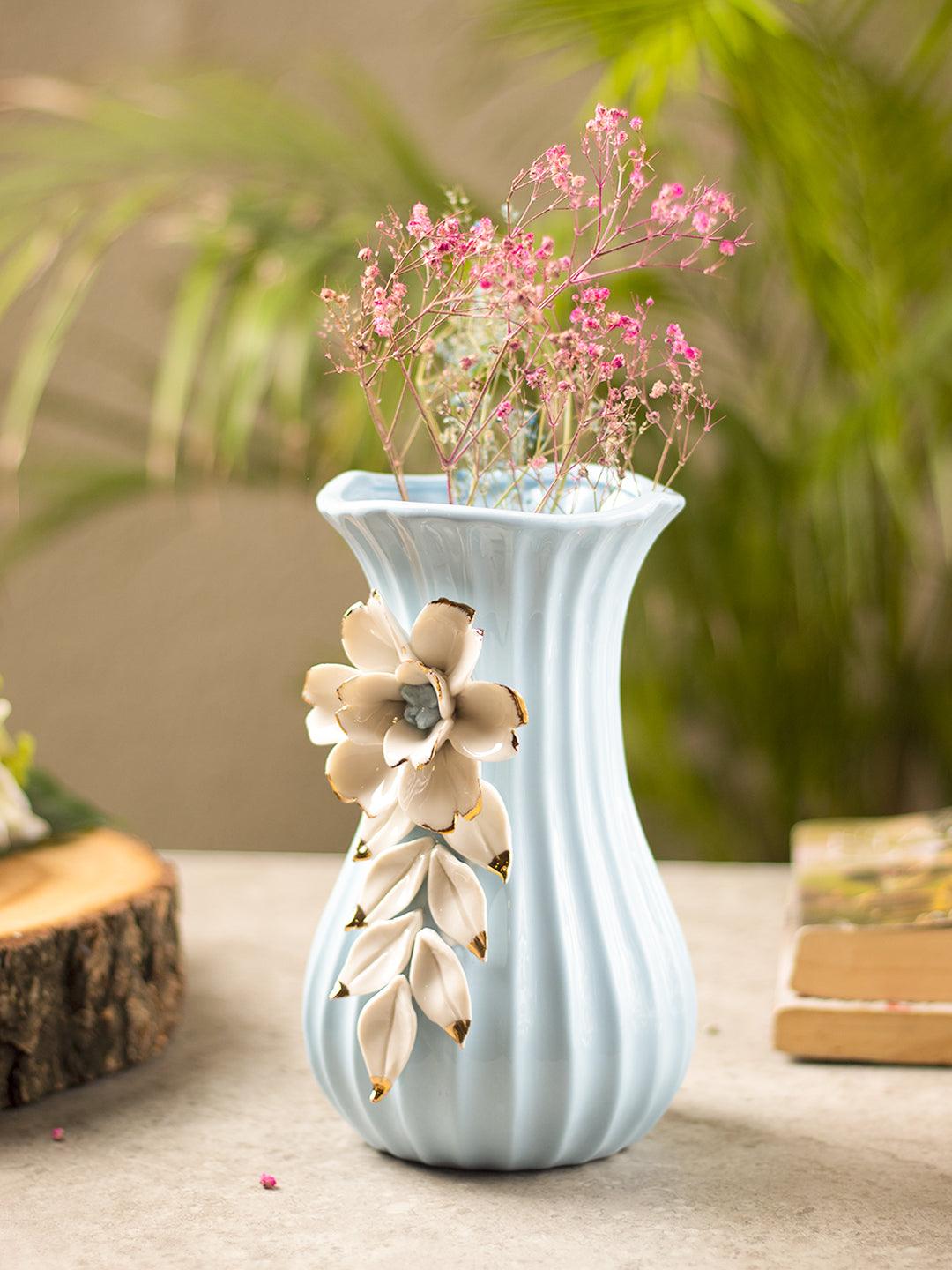 ceramic flower vase