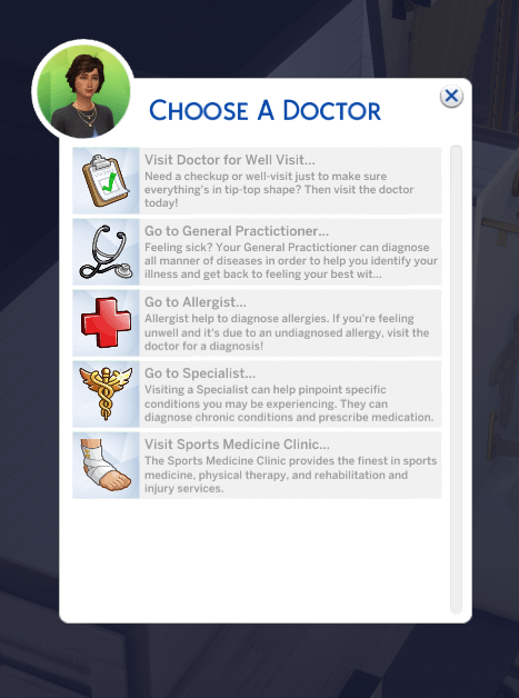 sims 4 healthcare redux