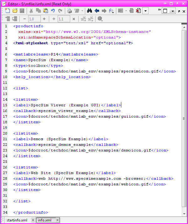 matlab xml