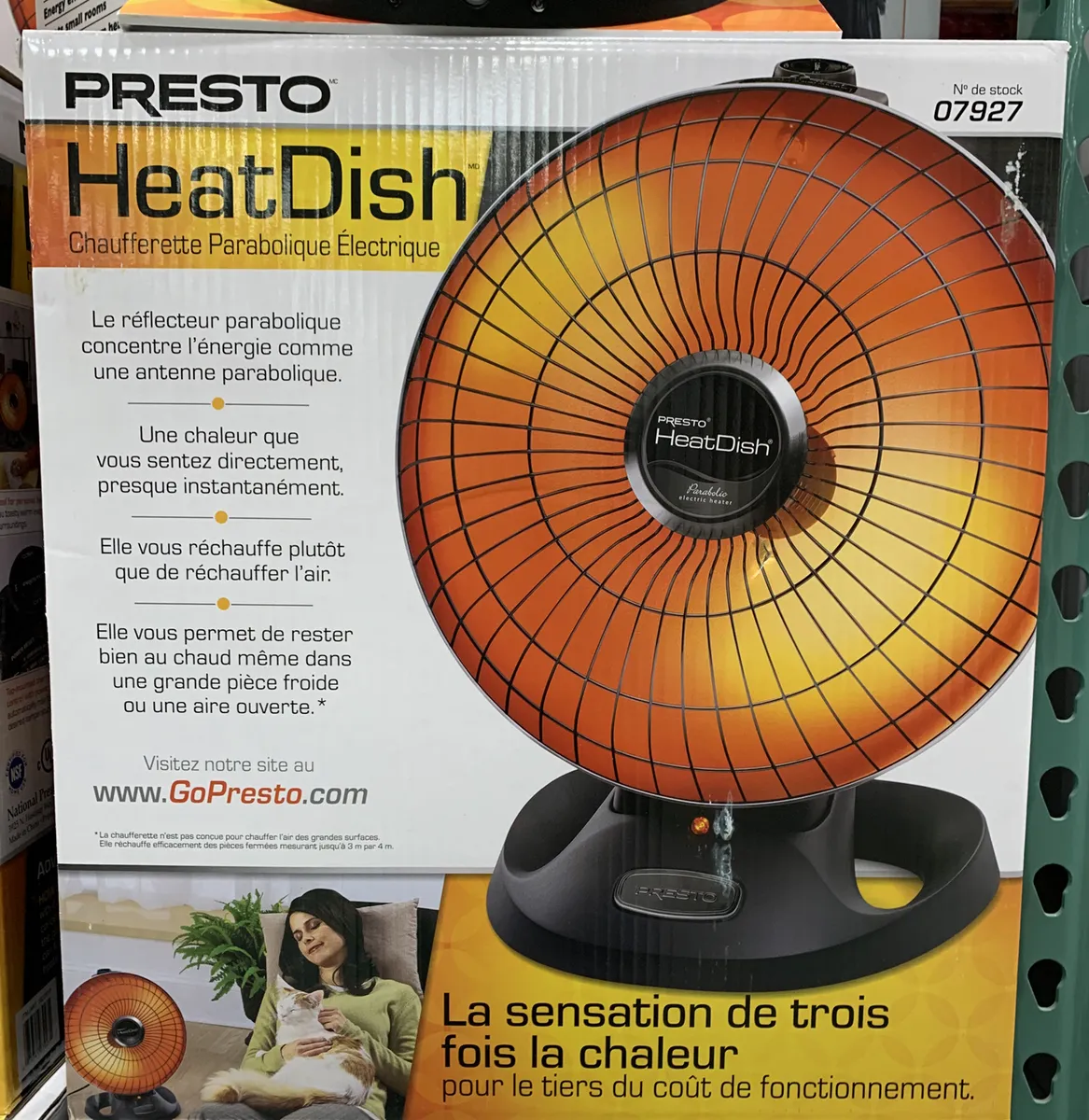 heat dish heater
