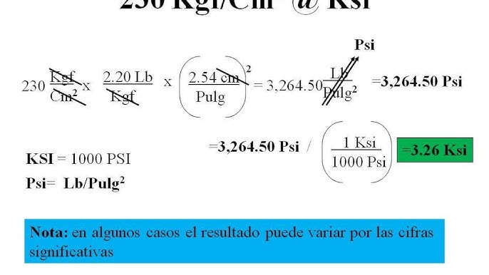 1 psi a kg cm2