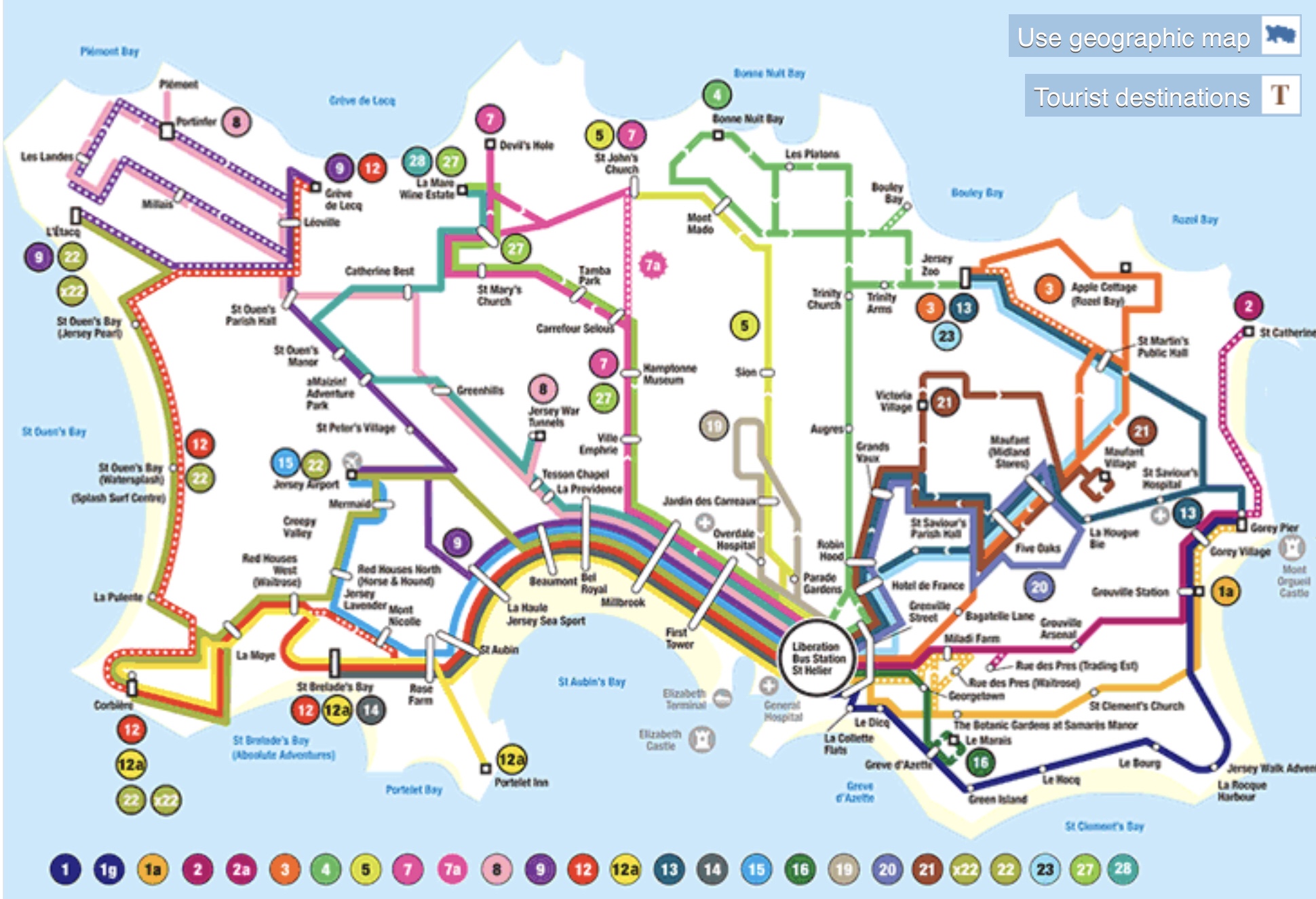 bus timetable jersey ci