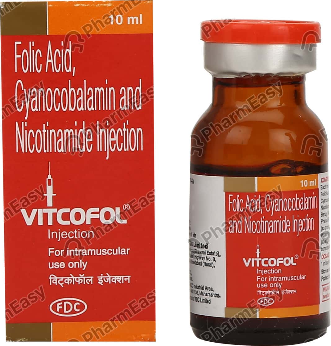 folic acid cyanocobalamin and nicotinamide injection uses