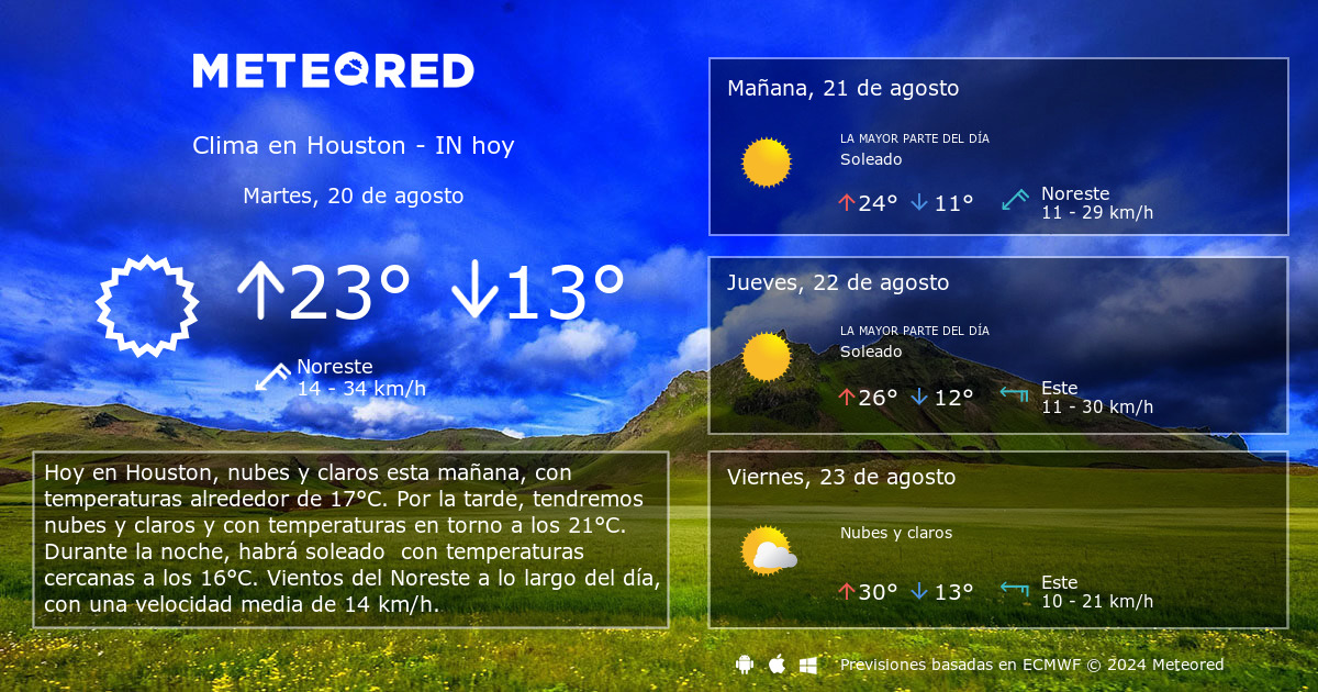 clima de 10 días para houston