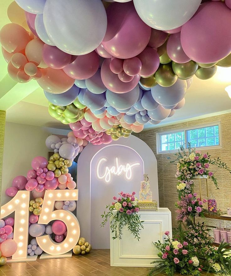 decoracion para quince años