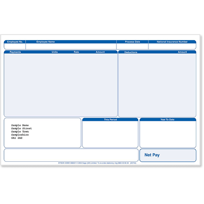 sage payslip