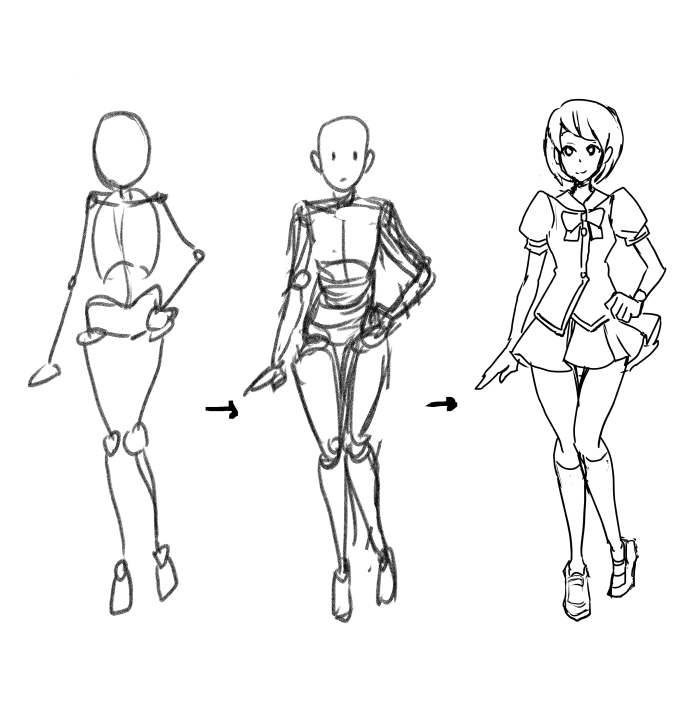 drawing full body