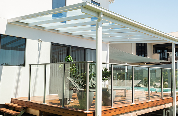 balcony roof shade