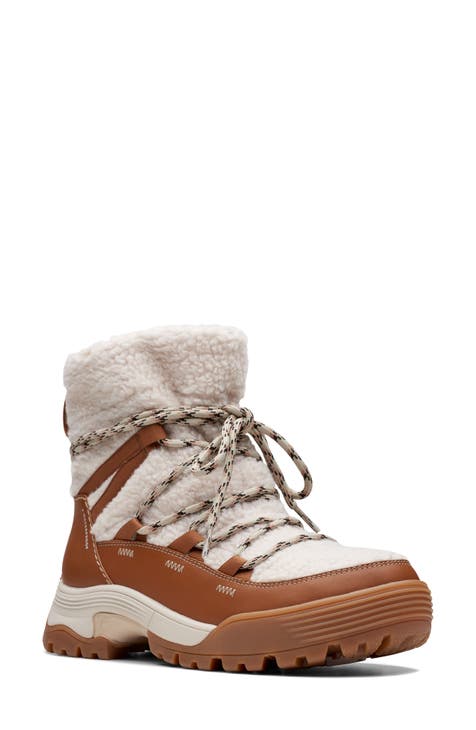 clarks snow boots womens