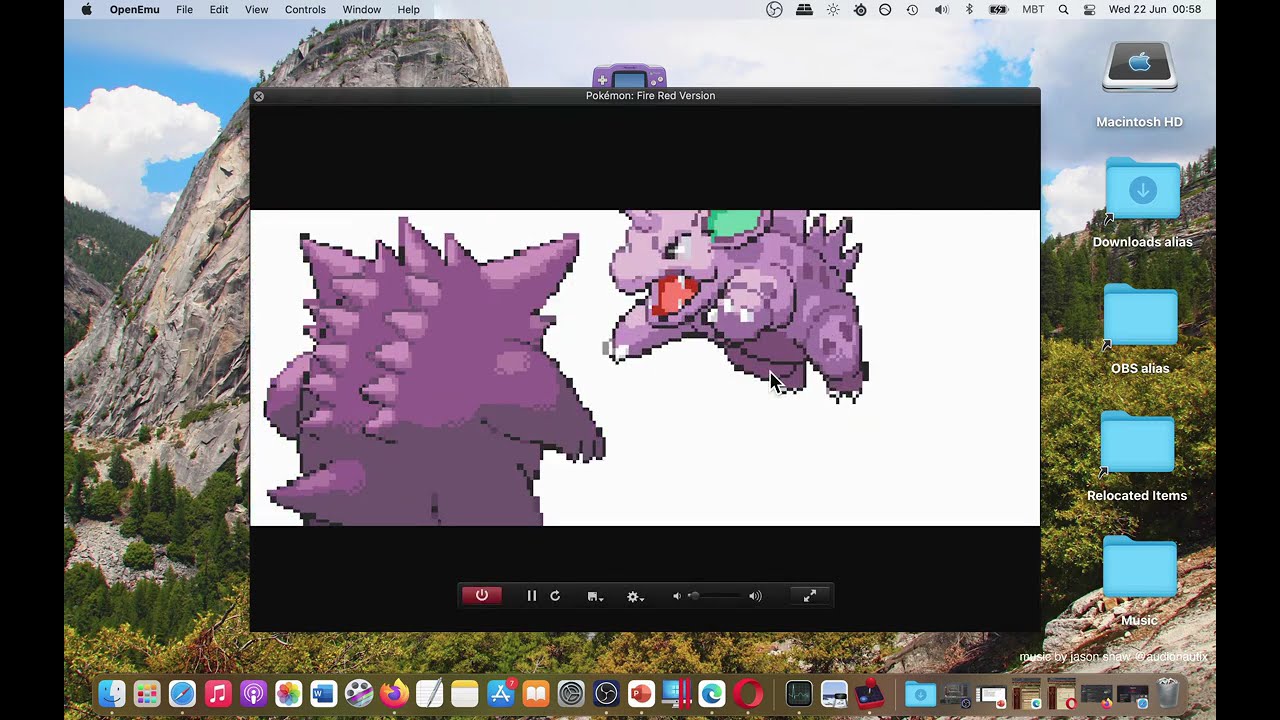 pokemon fire red rom mac