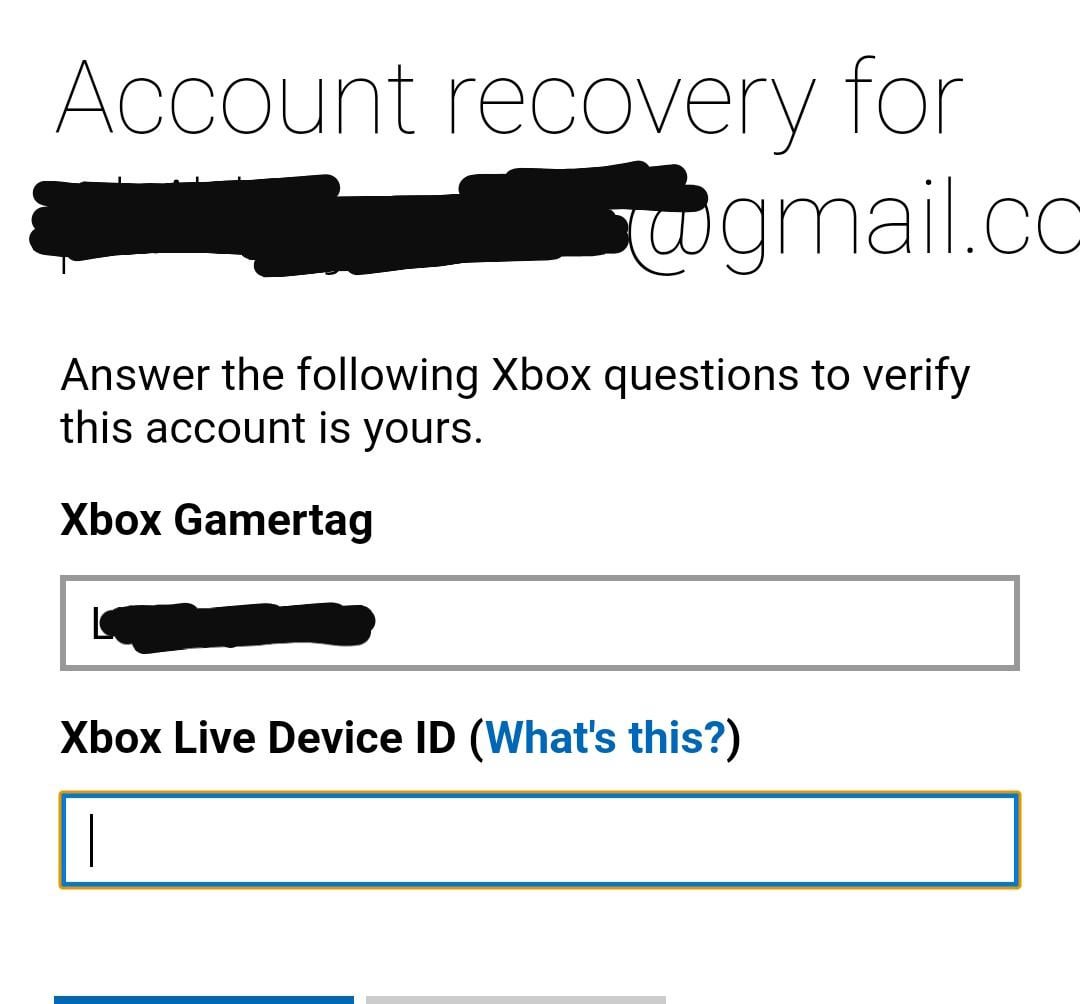 how to recover xbox account