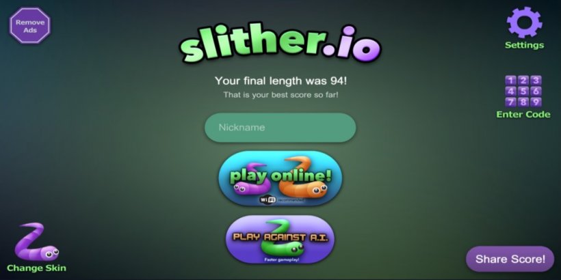 slitherio unblocked