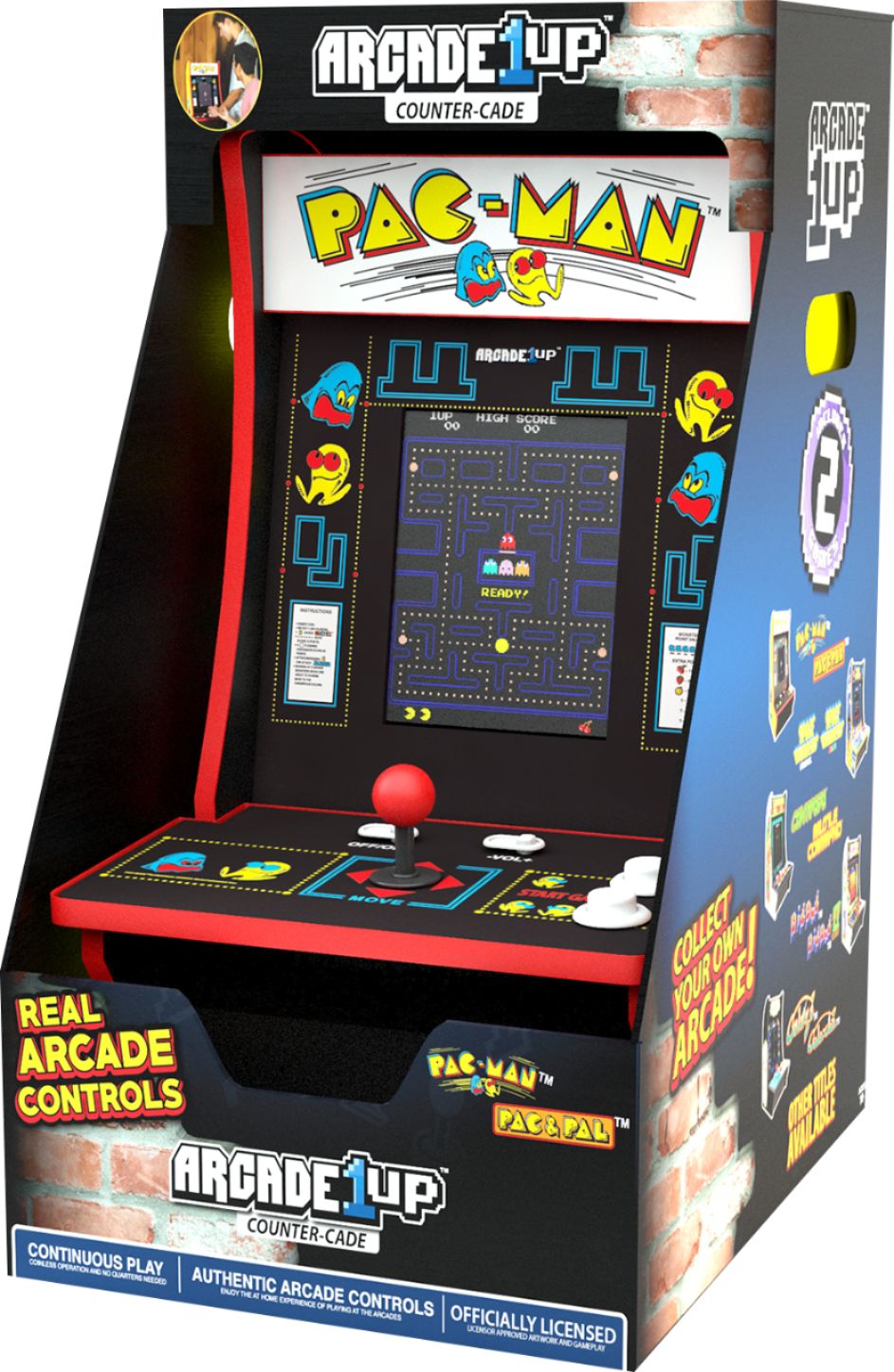 arcade1up pac man countercade