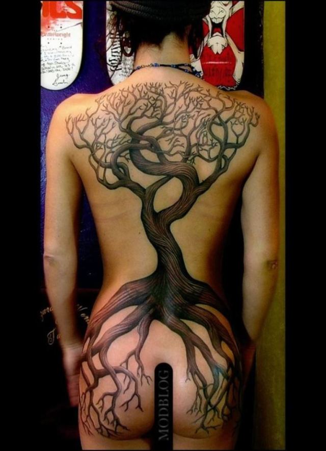 tattoos of a family tree