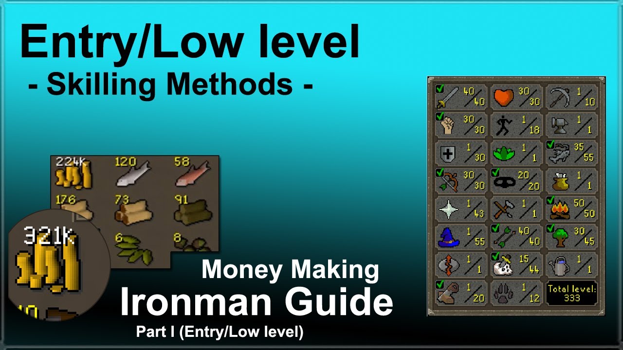 ironman money making osrs