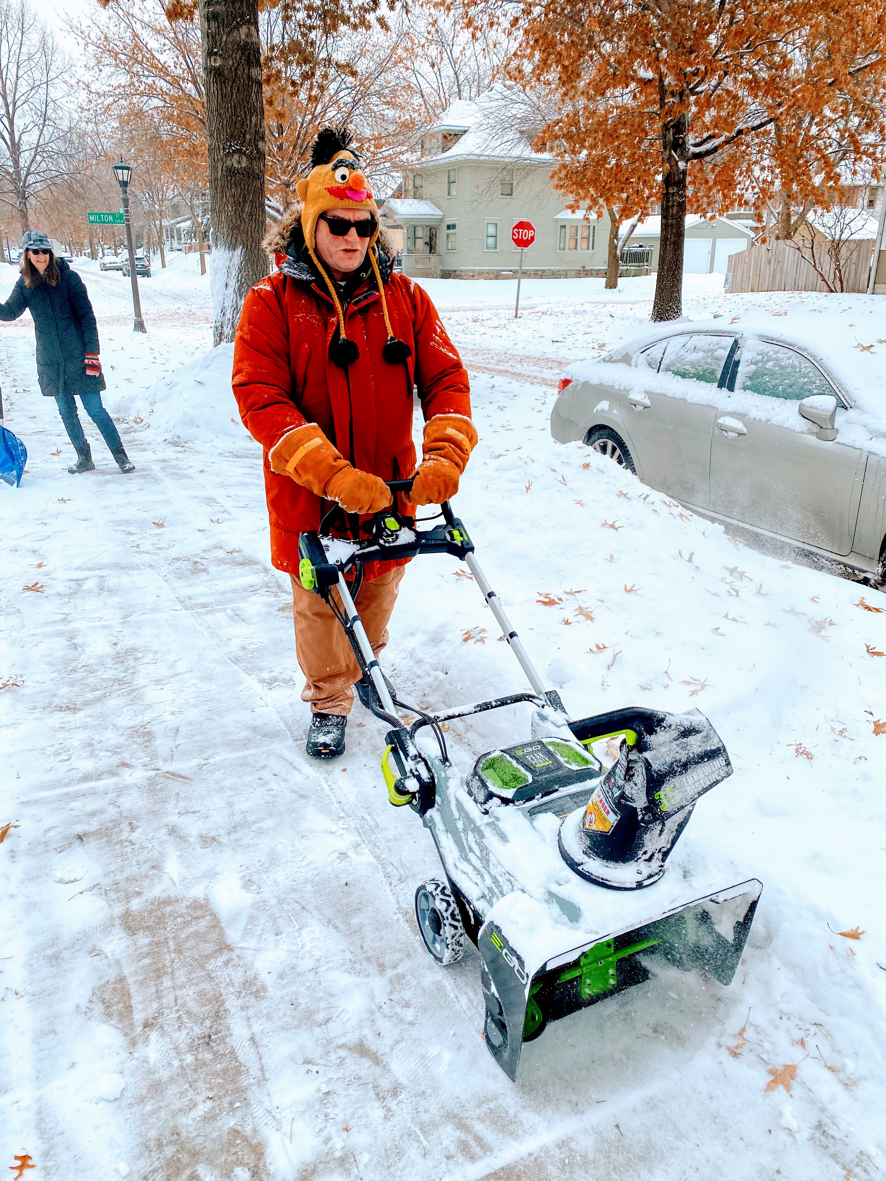 cordless snow blower