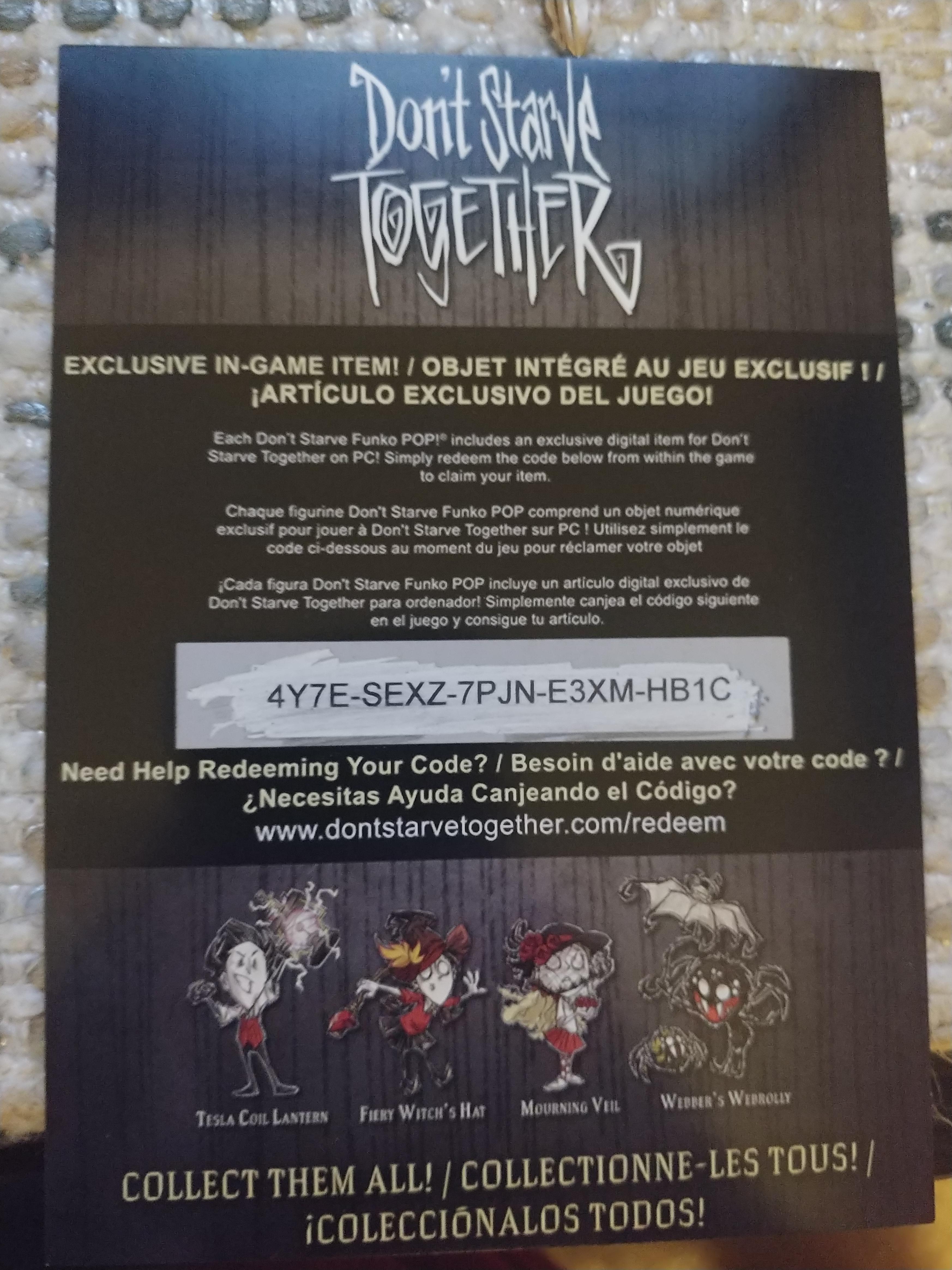 dont starve together codes