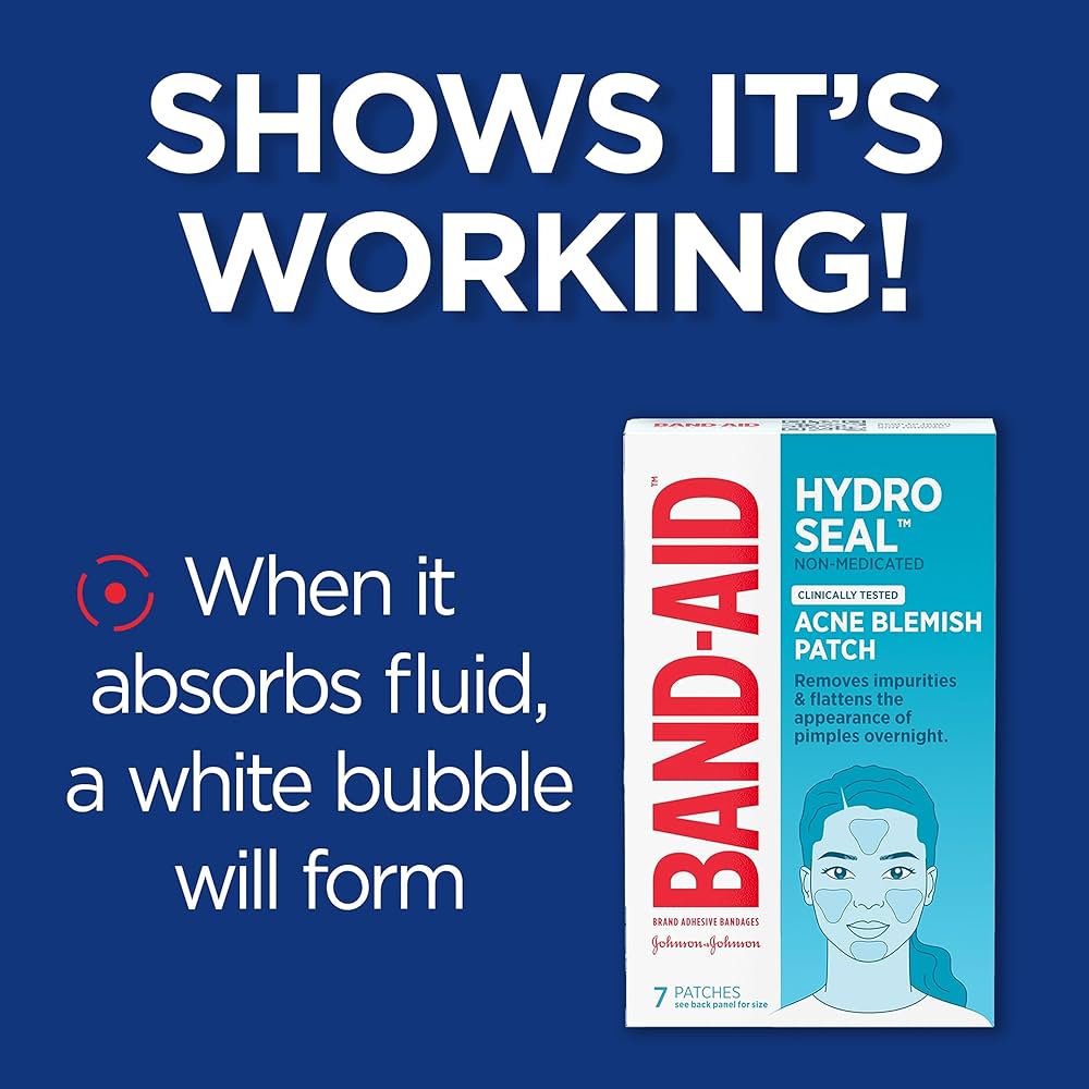 band aid hydro seal acne