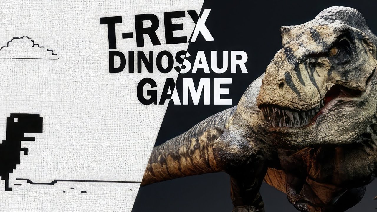 t-rex dinosaur games