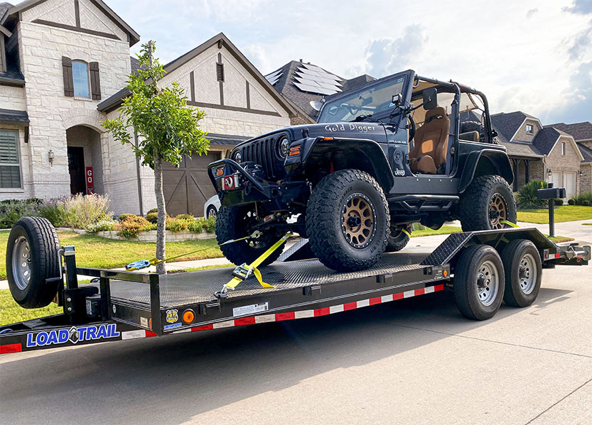 hertz car trailer rental