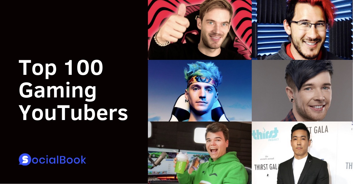 top 100 youtubers in usa