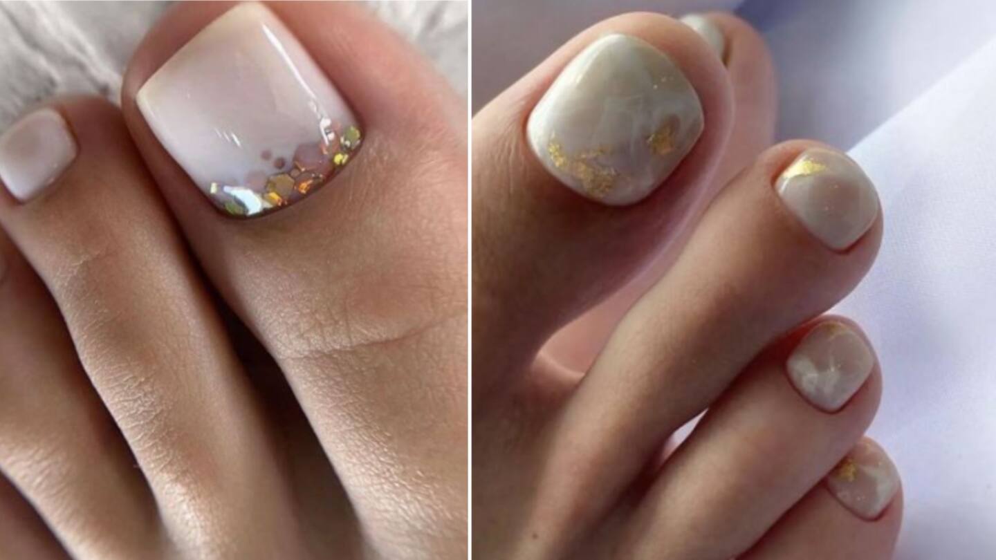 uñas pies 2023 tendencias