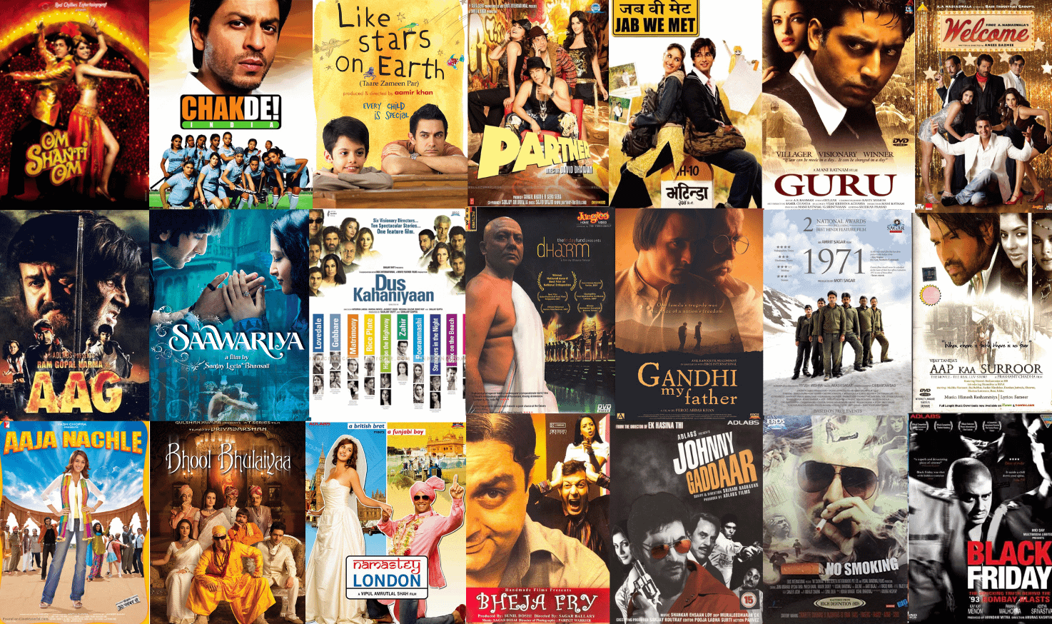 bollywood movies 2007