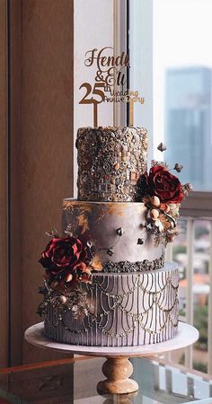 anniversary cake designs pinterest