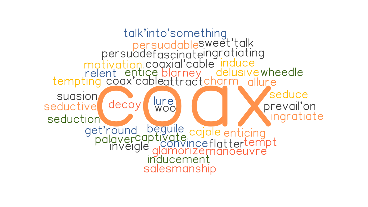 coax synonym