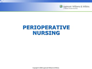perioperative nursing slideshare