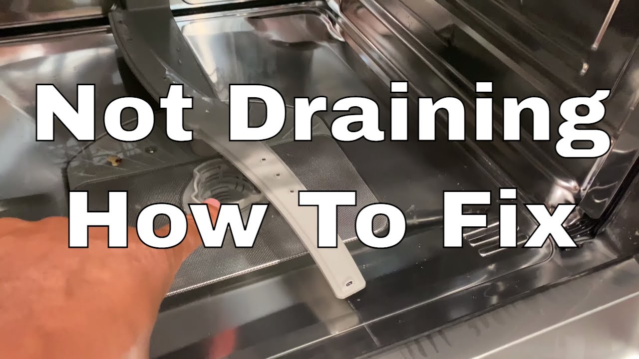 how to unblock bosch dishwasher