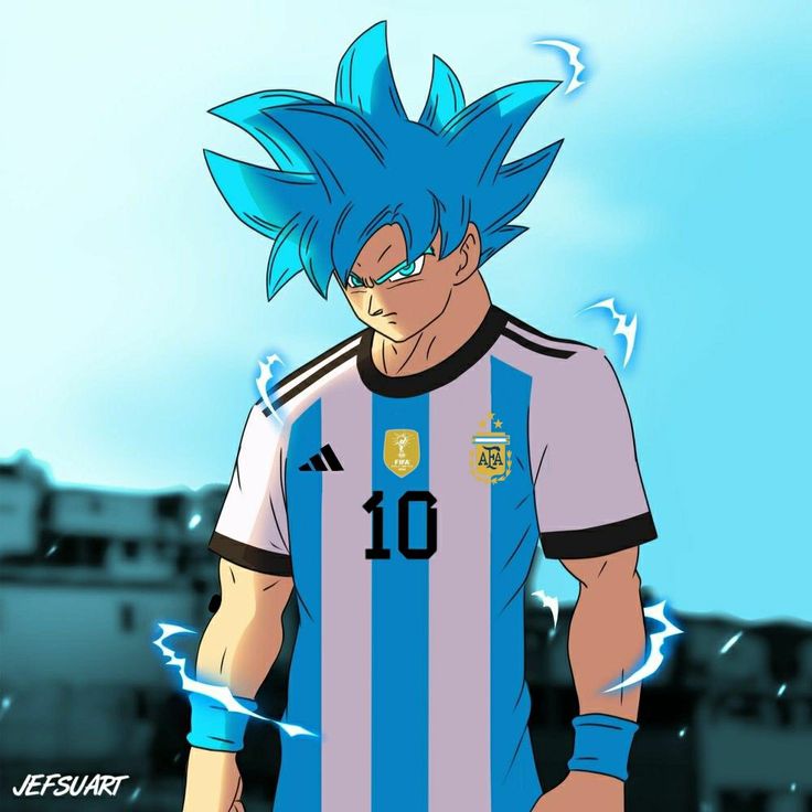 messi goku