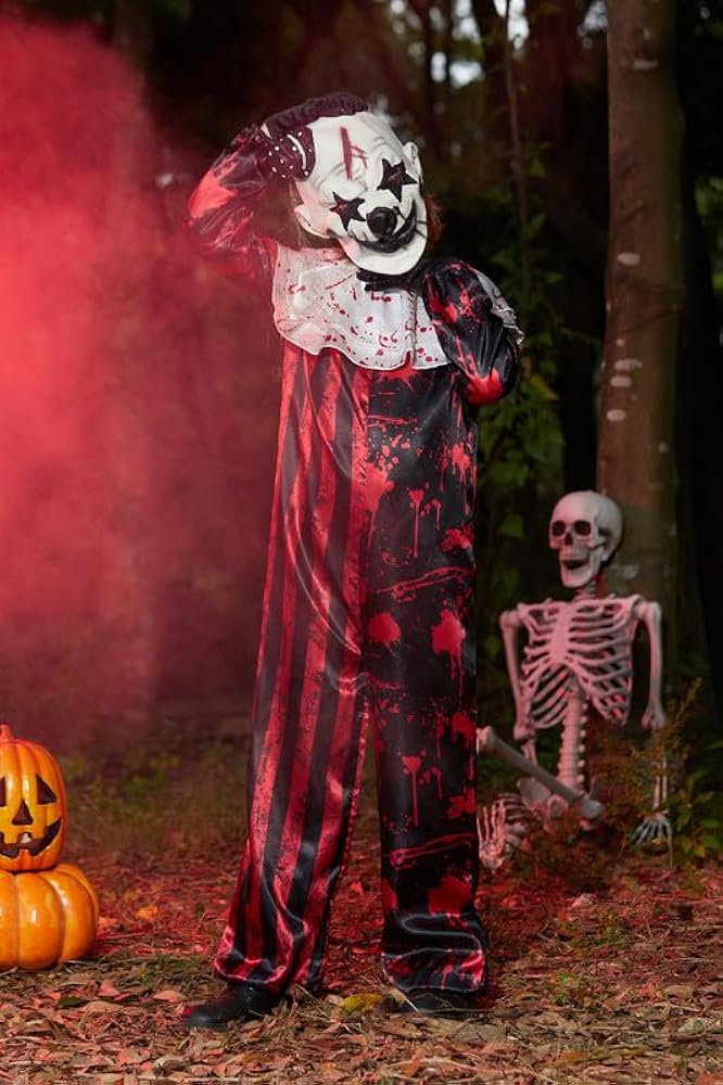 scary killer clown costumes