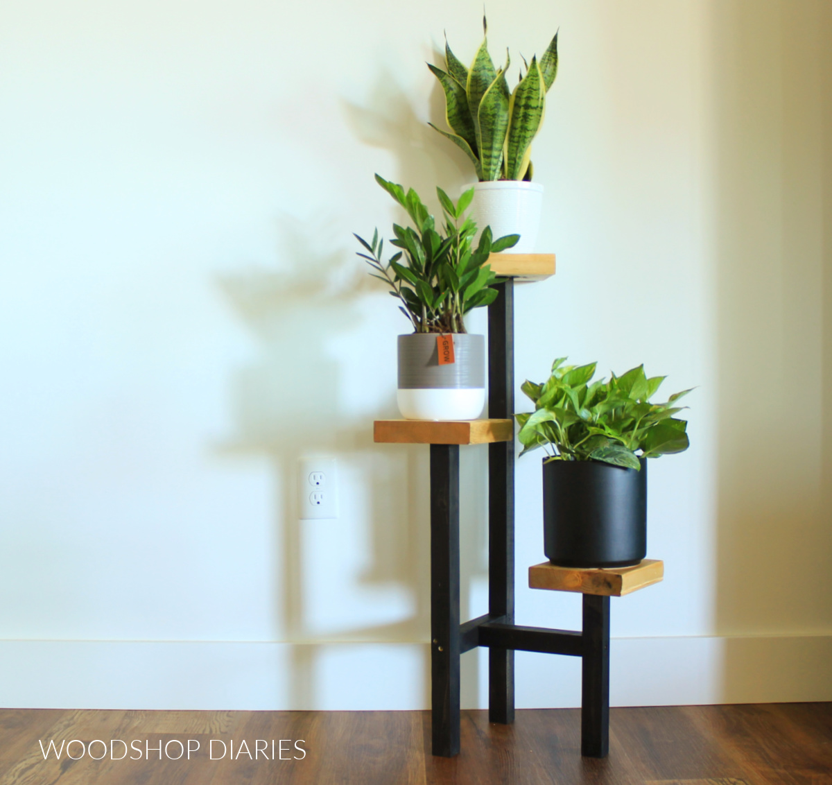 triple plant stand